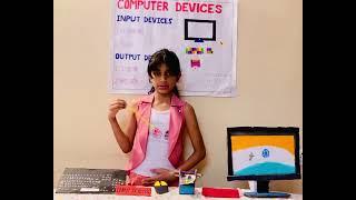 Academic exhibition | computer devices | Model on Computer subject | Mythili Saanvi