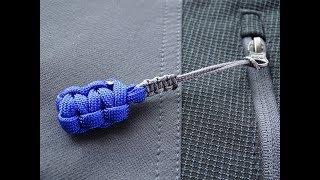 How to Make a Paracord Zipper Pull "Basic Cobra Weave" by CbyS Paracord and More-DIY