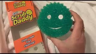 Scrub Daddy Color Sponges   Scratch Free Multipurpose Dish Sponges for Kitchen, Bathroom + More Revi