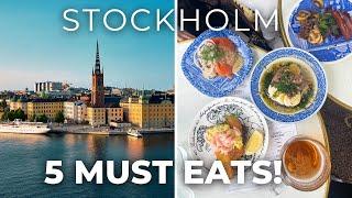 What To Eat In Stockholm: 5 Must Try Eats!