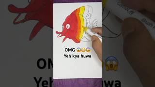 Creative #DIY Rainbow Fish #shorts #fish #creative #diy #ytshortsfeed