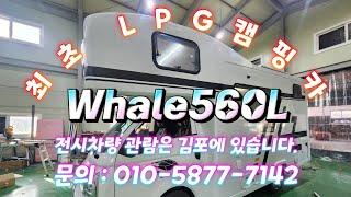 LPG 캠핑카 Whale560L #캠핑카 #모터홈 #포터lpg #친한사이 #포터캠핑카 #친환경캠핑카