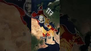 How the Roman Empire Fell Apart #Rome #RomanEmpire #HistoryShorts #geography #map #atlas