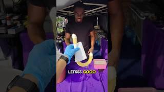 POV: Traded a Hawaiian Honey Cone for a MUCH needed agua fresca on a hot day 