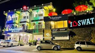 Marinate The Restaurant | Fizagat Swat | Sangota Swat Valley Pakistan | Swat Valley Views | 2021 |