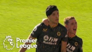 Raul Jimenez scores emotional goal to put Wolves ahead | Premier League | NBC Sports