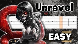 Tokyo Ghoul OP - Unravel - Guitar tutorial (TAB)