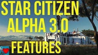 Star Citizen Alpha 3.0 | Features
