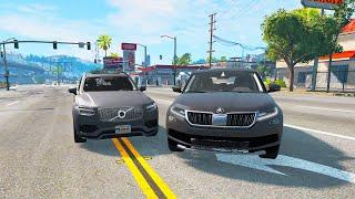 Realistic Loss of Control Crashes #1 - BeamNG Drive | Basamacher