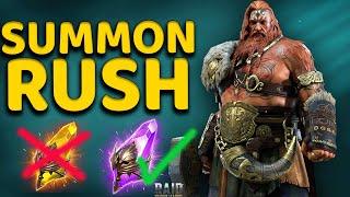 My Shard summons for Thor Fusion but the "Smart way" | Raid: Shadow Legends