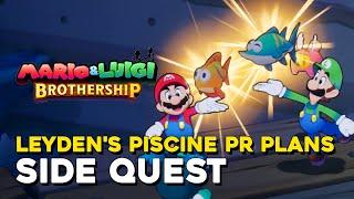 Mario & Luigi Brothership Leyden's Piscine PR Plans Side Quest Guide