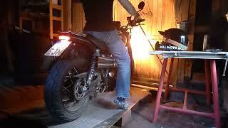 Triumph scrambler 900 shotgun exhaust sound