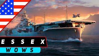 АВИАНОСЕЦ ESSEX! НОВЫЙ КОШМАР ДЛЯ ЛИНКОРОВ?! МИР КОРАБЛЕЙ | WORLD OF WARSHIPS