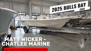 2025 Bulls Bay 2000 Bay boat! A Boat for Every Budget!! Under 40k!!! Boat show pricing going on now!