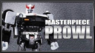 Takara Tomy PROWL MP-17 Masterpiece Cybertron Military Strategist robot figure review