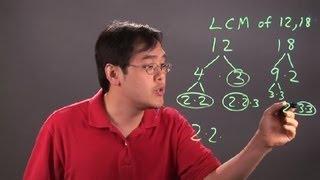 How to Find the Least Common Multiple Using Prime Factorization : Multiplication Tips