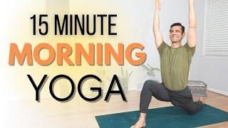 15 Minute Morning Yoga Flow for Gratitude | David O Yoga