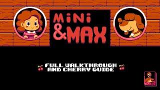 UFO 50 - Mini & Max - Full Cherry Walkthrough - Secrets & Powerups - Optional Subtitle Commentary