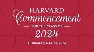 Harvard Commencement 2024