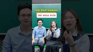 Hỏi đáp nhanh cùng thủ khoa. #education  #tuyensinh247  #shorts