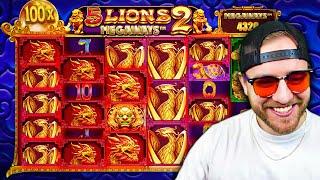 5 LIONS MEGAWAYS 2 BONUS BUYS! *NEW GAME*