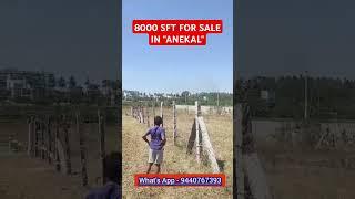 8000 sft for sale in anekal #farmlandsforsale #agriculturelandforsale