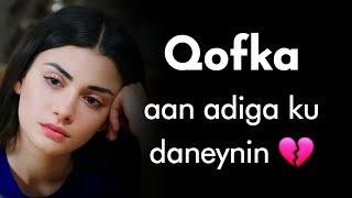 QOFKA AAN KU DANEYNIN | DHiiro Galin jacayl