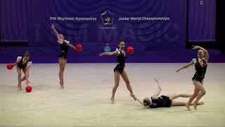 Hungary (HUN) - 2023 Rhythmic Junior Worlds Qualifications 5BA Group