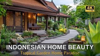 Tropical Paradise: Unveiling the Beauty of Indonesian Heritage in Garden Home Design