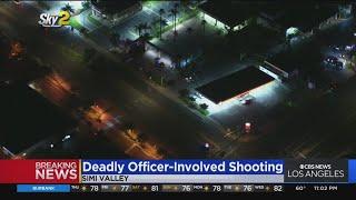 Simi Valley police fatally shoot man outside of Shell station