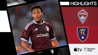 Colorado Rapids vs. Real Salt Lake | Full Match Highlights | July 20, 2024