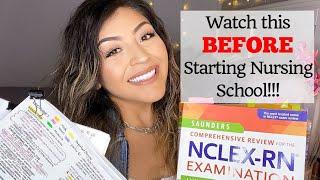 6 Things that YOU can do to Prepare you for Nursing School | MUST WATCH