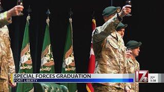 Special Forces soldiers graduate from Fort Liberty