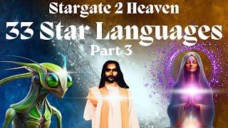 Light Codes by 33 Star Beings  (Sananda Jesus, Agarthans, Divine Mother, Mantis, Uriel..) Part 3