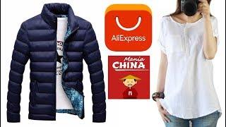 Мужская куртка и Женская блузка с AliExpress / Men's Jacket and Women's Blouse