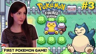 FIRST TIME FINDING SNORLAX! | Pokémon FireRed and LeafGreen (First Playthrough) - Part 3