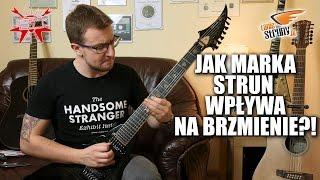 Jaki wpływ na brzmienie ma marka strun?! - e-gitarzystaTV