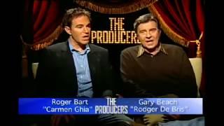 Roger Bart and Gary Beach Interview for The Producers