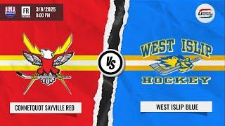 SCHSHL Freshman Hockey | Connetquot Sayville Red vs West Islip Blue