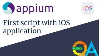 iOS Automation  - First test of iOS application with Appium