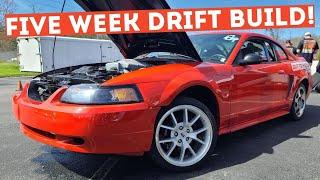 BUILT A NEW EDGE MUSTANG DRIFT CAR IN FIVE WEEKS!