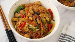 Homemade Glass Noodles Stir Fry Recipe | Quick & Easy