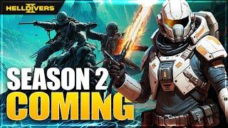 Helldivers 2 New Update Reveals Seasons & Armor Rarity