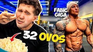 FIZ A DIETA DO FABIO GIGA POR 24 horas!!!