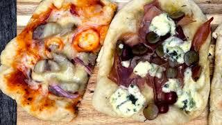 Feast Magazine's Campfire Cooking: Grilled Pizzas sponsored by Strack & Van Til