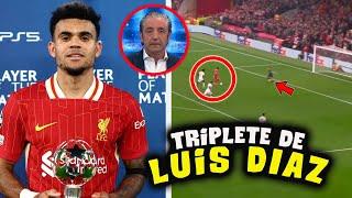 ASI REACCIONA PRENSA INGLESA a HAT-TRICK de LUIS DIAZ LIVERPOOL vs BAYER LEVERKUSEN