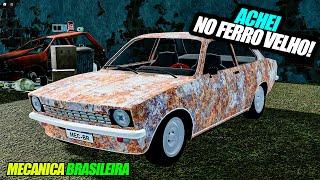 COMO JOGAR MECANICA BRASILEIRA! ACHEI um CHEVETTE no FERRO VELHO - ROBLOX