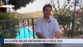 Alia. A Villa Dafne assegnato il premio come miglior Agriturismo della Sicilia del 2024