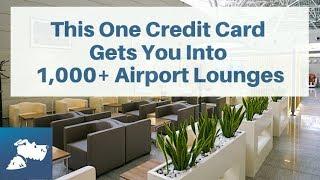 This One Credit Card  Gets You Into  1,000+ Airport Lounges | Airfarewatchdog