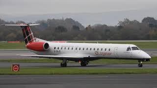 Loganair - G-SAJD -  Embraer ERJ-145EP, ABZ - MAN 14.11.2021